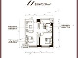 中云公寓_2室1厅1卫 建面75平米