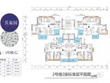 正兆景嘉园_2号楼2座标准层平面图 建面0平米