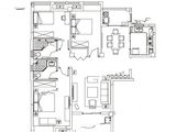 美联奥林匹克花园六期_3室2厅2卫 建面125平米