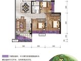 班芙小镇_3室2厅1卫 建面93平米