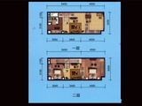 碧桂园星港国际_2室2厅1卫 建面60平米