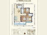 龙盛悦府_3室2厅2卫 建面109平米