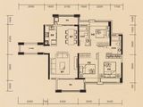 保利林语_3室2厅2卫 建面121平米