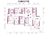 凤山水岸Ⅱ誉城_4室2厅3卫 建面169平米