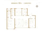 融创澄波府邸_3室2厅2卫 建面130平米