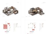 复地君屿墅_3室2厅2卫 建面227平米