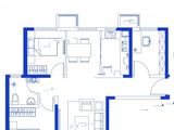 华侨城碧桂园天境_3室2厅1卫 建面100平米