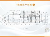 融创玖樾台_7栋商业户型图1F 建面90平米