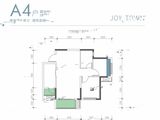 招商愉樾_2室2厅1卫 建面70平米