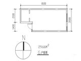 柠檬时代广场_1室1厅1卫 建面29平米