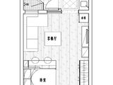 长江8号_1室1厅1卫 建面62平米