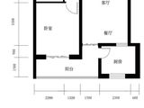 翰林雅筑_1室2厅1卫 建面68平米