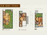 奥冠水悦龙庭_4室2厅4卫 建面272平米