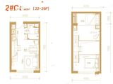 远洋7号_2室2厅1卫 建面43平米