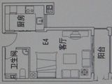 临湖小区_1室1厅1卫 建面40平米