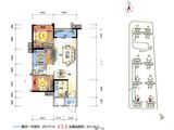 荔园新天地_3室2厅1卫 建面83平米