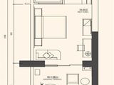 顺峰北洛秘境_1室1厅1卫 建面61平米