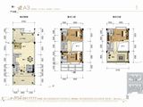 鼎湖山1号_3室2厅4卫 建面191平米