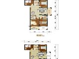 天和琅峰水岸_4室2厅2卫 建面137平米