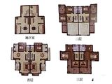 典藏园御园_5室3厅3卫 建面254平米