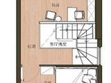 滨海康桥_2室2厅2卫 建面33平米