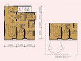 晓港名城名城荟_3室2厅2卫 建面166平米