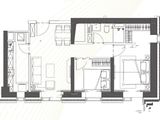 世界侨商中心_2室1厅1卫 建面94平米