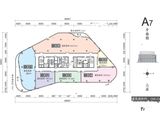 骏豪中央公园广场写字楼_A7号楼三层平面图 建面0平米