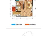 光亮天润城_2室2厅1卫 建面65平米