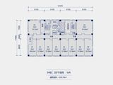 中交C谷_3号楼2层平面图 建面628平米