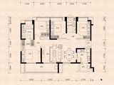 恒大锦城_4室2厅2卫 建面140平米