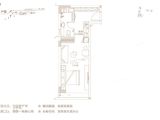 华润置地新时代广场_1室1厅1卫 建面49平米