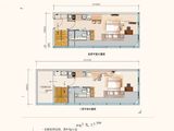 海伦堡中央广场_2室2厅2卫 建面48平米