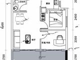 嘉珠揽胜_2室2厅1卫 建面60平米