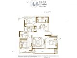 塘樾家园_3室2厅2卫 建面108平米