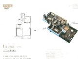 越秀铂悦府_3室2厅3卫 建面161平米