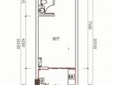 珠江愉景新城_1室1厅1卫 建面37平米