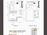 金钟国际金融中心_2室1厅1卫 建面106平米