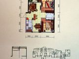 裕福康城_2室2厅1卫 建面87平米