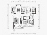 保利海上五月花_4室2厅2卫 建面140平米