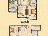 新瑞都广场_4室3厅2卫 建面153平米