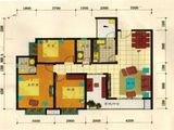 四通北城东岸_3室2厅2卫 建面132平米