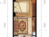 盛基总部壹号_1室1厅1卫 建面59平米