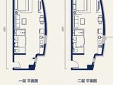 汇智中心_2室2厅2卫 建面58平米