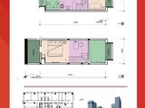 宽城中东港_1室1厅1卫 建面34平米