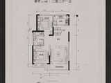 观棠源筑_2室2厅1卫 建面90平米