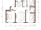 汇智环球金贸城_3室2厅2卫 建面146平米