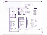 通宇科苑大学里_3室2厅1卫 建面126平米