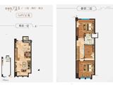 庐陵新城_3室2厅2卫 建面73平米