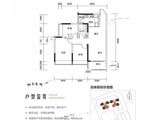 金丰华府_3室2厅2卫 建面94平米